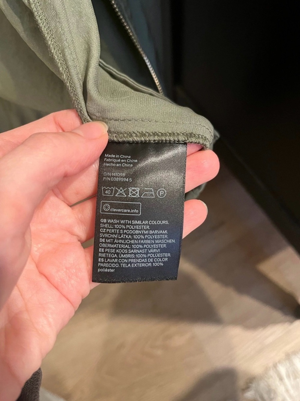 H&M lightweight green jacket - Picture 5 of 6
